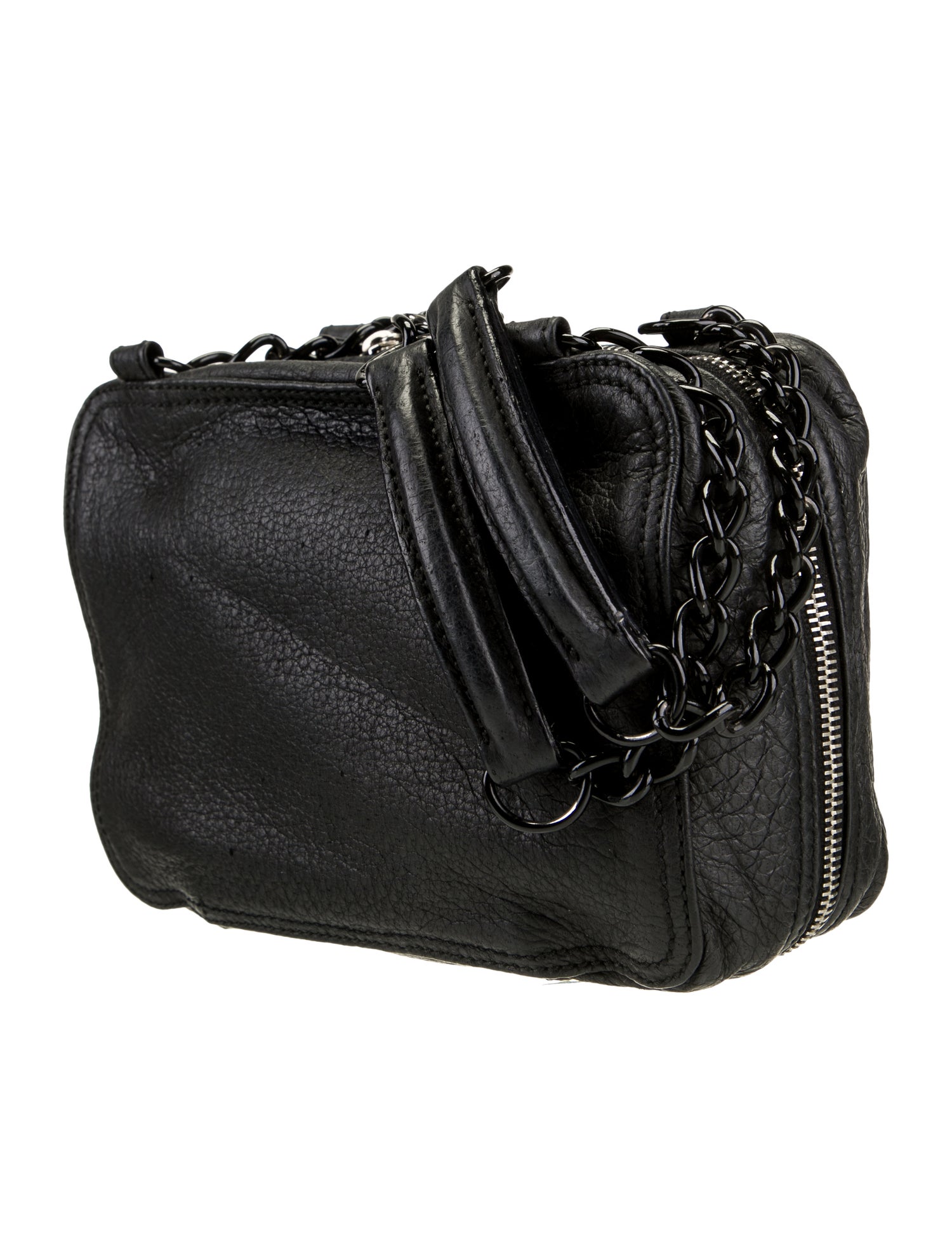 Balenciaga Leather Messenger Bag Vintage